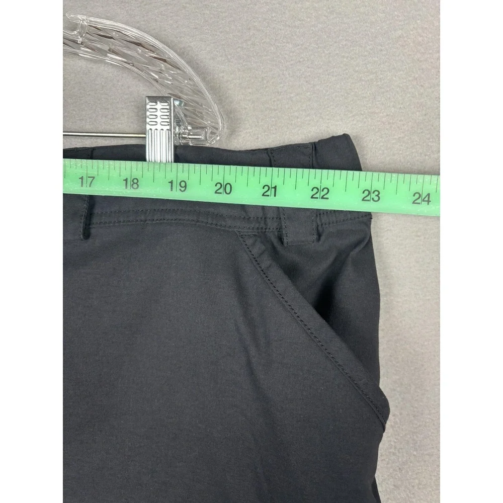 Duluth Trading Co Shorts Mens 2XLT Black Cargo Nylon Big & Tall 10 Inseam